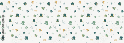 St. Patrick's Day pattern.