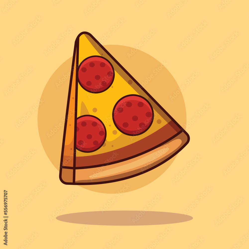 Fresh pizza , cheese,sausage, onion, basil. Traditional italian fast food. Top view meal Fresh pizza , cheese,sausage, onion, basil. Traditional italian fast food. Top view meal