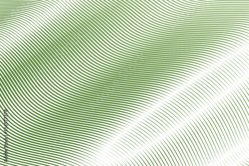 Abstract luxurious pale green striped background. Background oblique wavy texture of lines. The perfect style for your business design