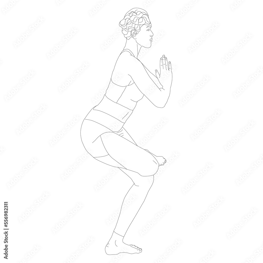 moon yoga posture pose