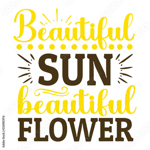 beautiful sun beautiful flower svg