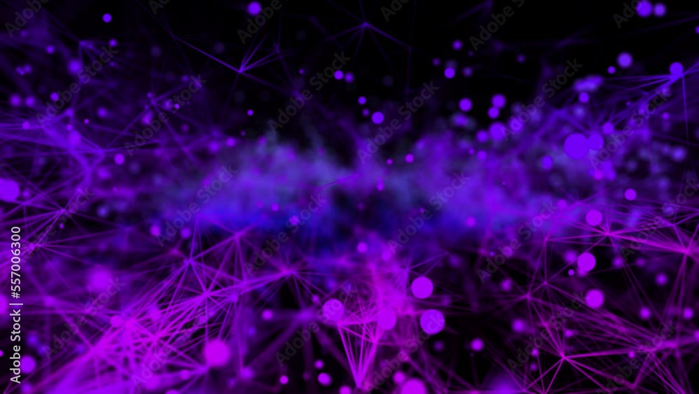 4k animated abstract background simulating neural network 4k animated abstract background simulating neural network