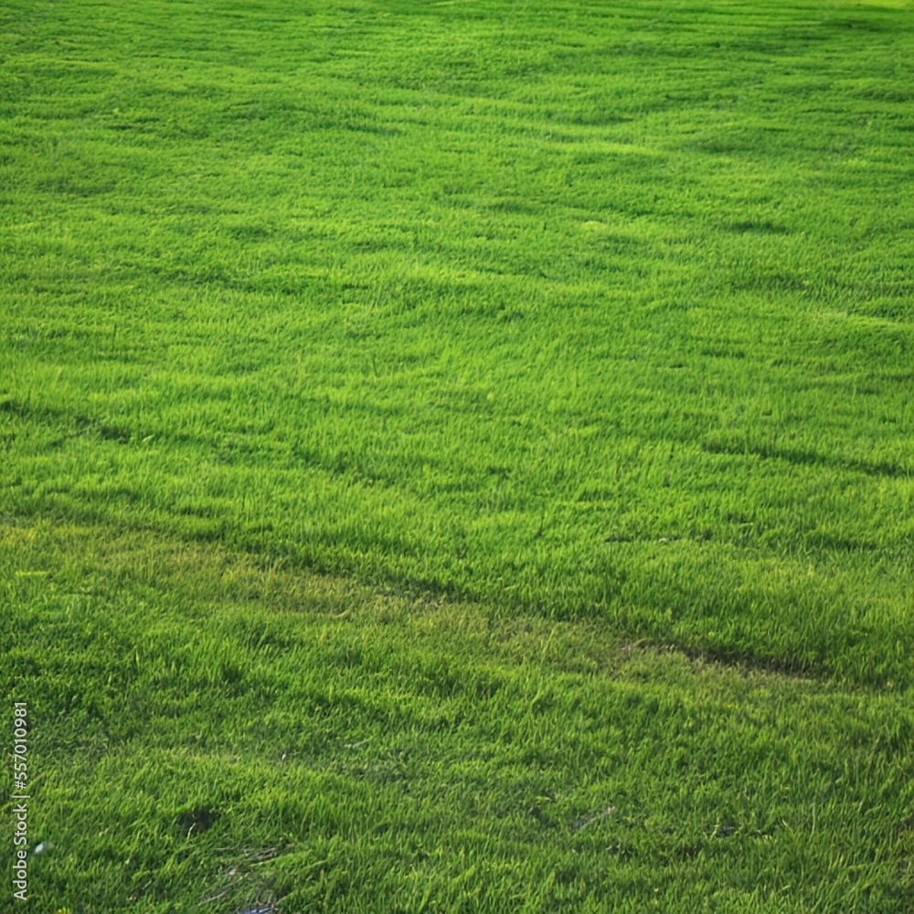 Green grass sunny background - generative ai Green grass sunny background - generative ai