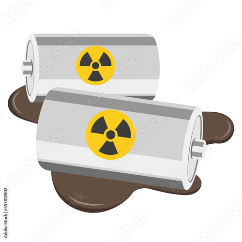 Damage to the environment from used batteries