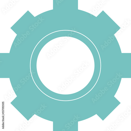 Gear icon. Cogwheel symbol. Working proccess sign