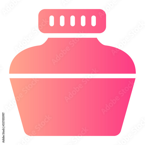 ink bottle gradient icon