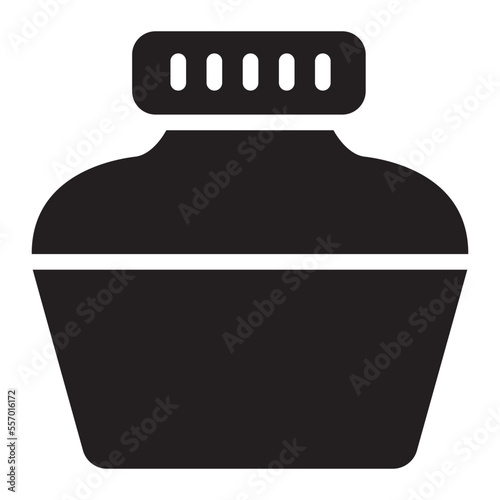 ink bottle glyph icon