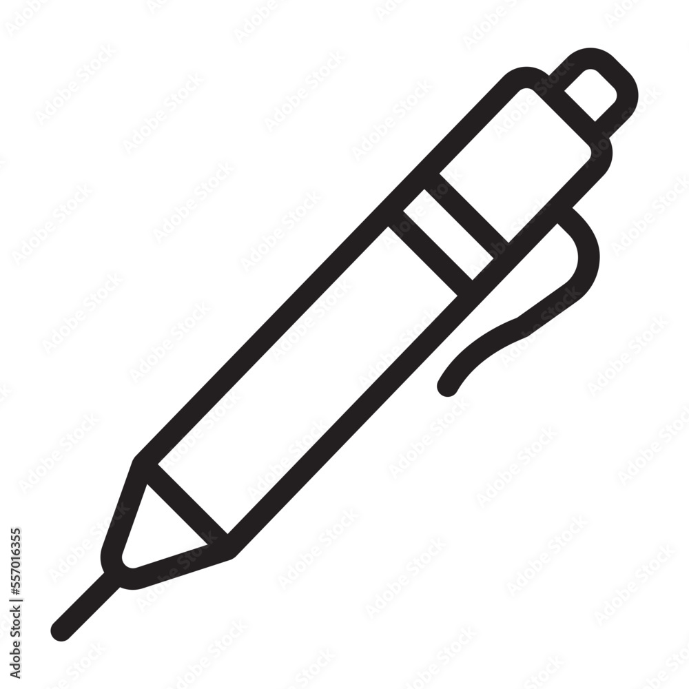 pen line icon pen line icon