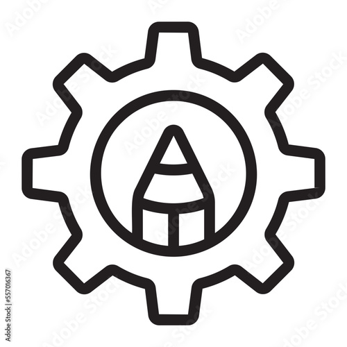 setting line icon