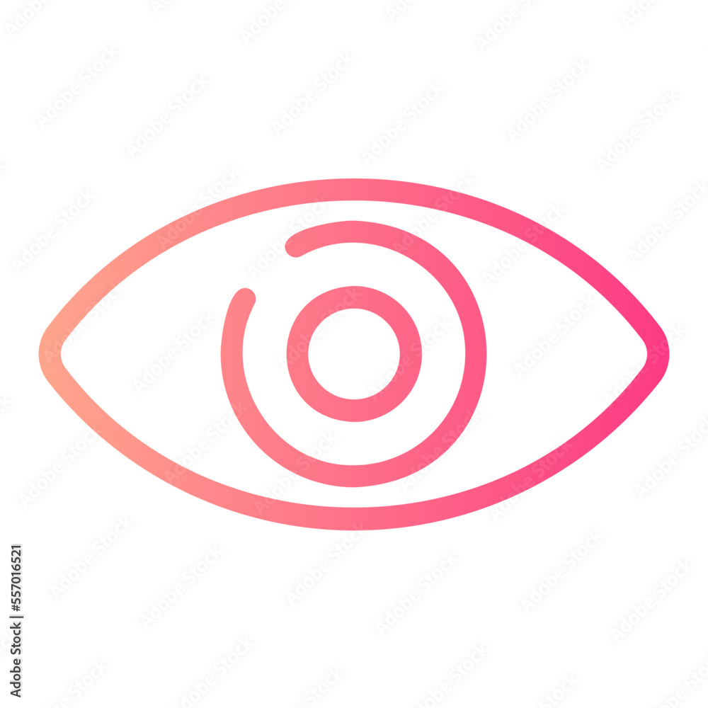 vision gradient icon vision gradient icon