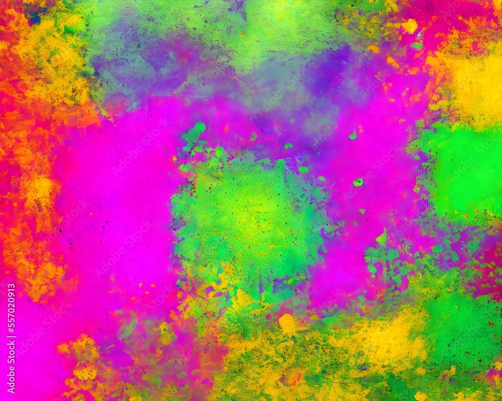 Bright paint background, holi festival style pattern, Holi dye, cheerful drawing. Generative AI. Generative AI Bright paint background, holi festival style pattern, Holi dye, cheerful drawing. Generative AI. Generative AI