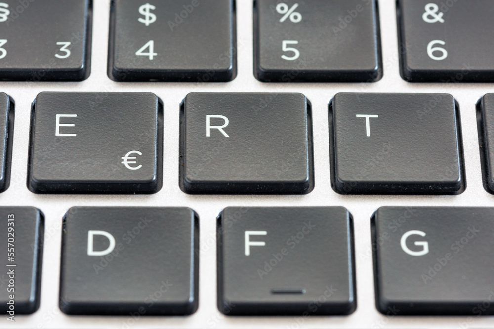 Close up of a computer Keyboard