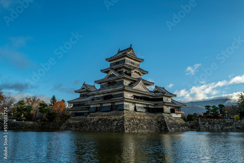 Obraz na płótnie Matsumoto Castle in Negano, Japan w salonie