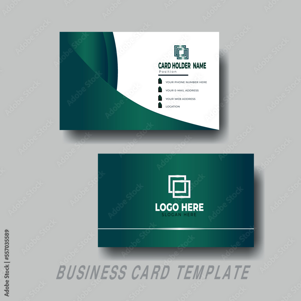 modern business card design Double side