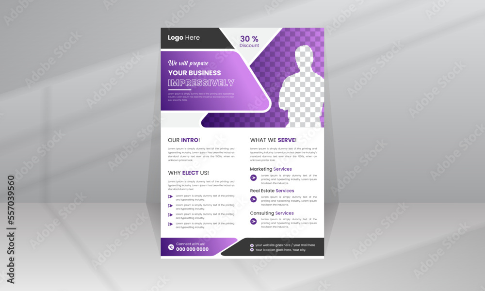 Colorful Business flyer, Brochure design, cover modern layout, annual report, proposal, Poster Template for Multipurpose Colorful Business flyer, Brochure design, cover modern layout, annual report, proposal, Poster Template for Multipurpose