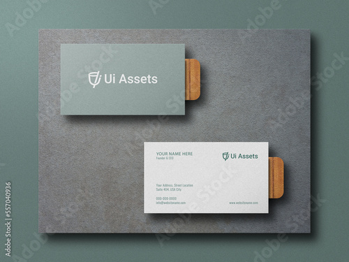 Wallpaper Mural PSD clean and elegant business card mockup
 Torontodigital.ca