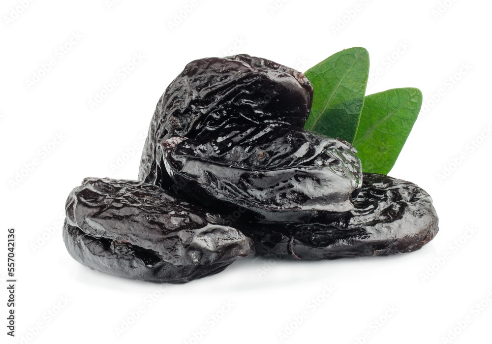 Prune isolated on white background Prune isolated on white background