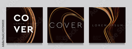 Abstract futuristic lines for banner, poster, cover, music, party, technology, space, fancy. Outer space wave of the future. Speed flow technology of vector illustration.