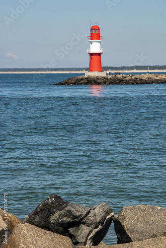 warnemünde, german port in baltic sea