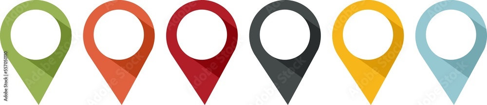 Fototapeta premium pin or tag to indicate a location in PNG format