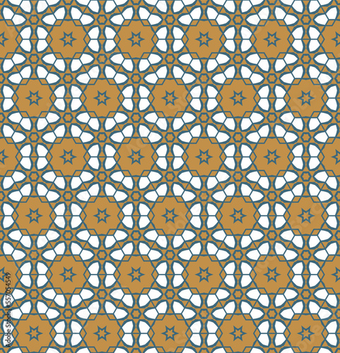 Geometric pattern. Seamless vector background. Ethnic graphic design.
