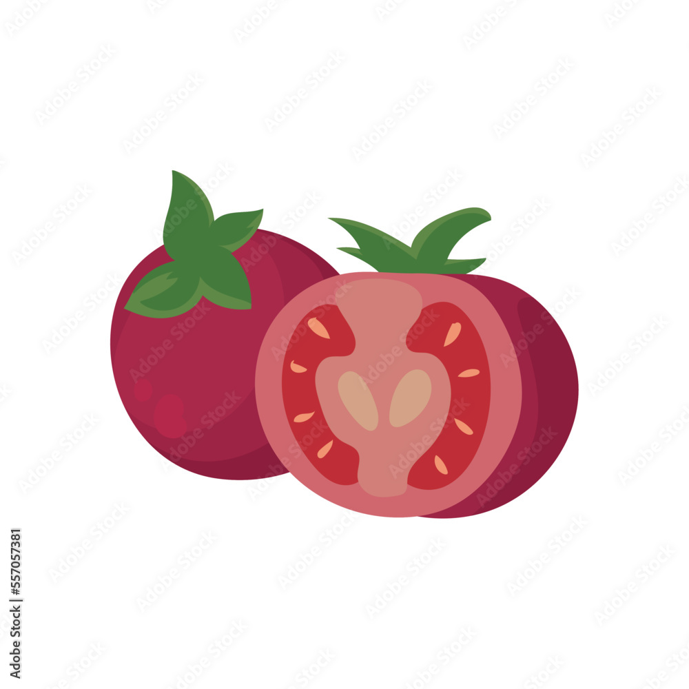 tomato slices design tomato slices design