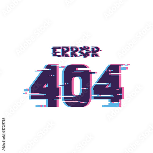 tech 404 error vector