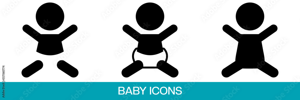 Pictograph Baby Icon