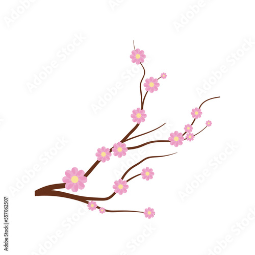 flower sakura tree design