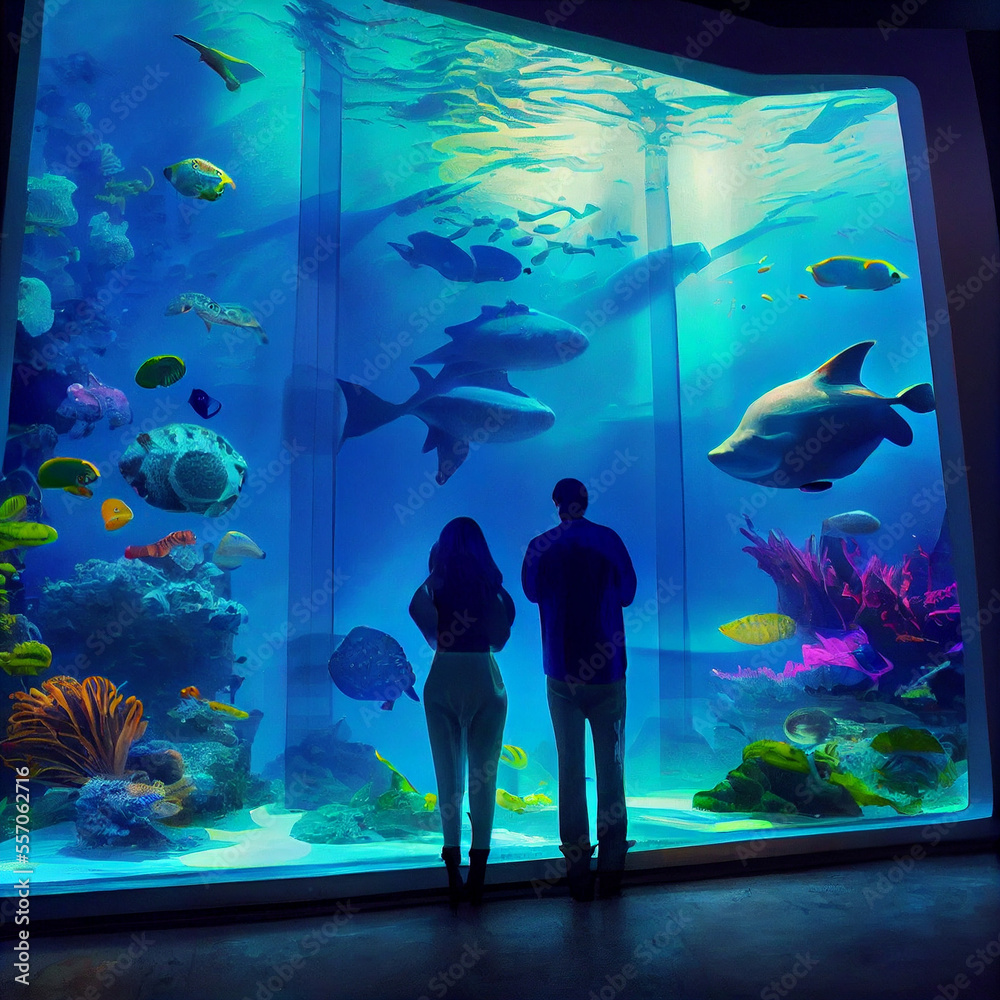 Couples Aquarium Date