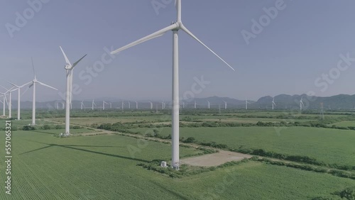 wind turbine farm