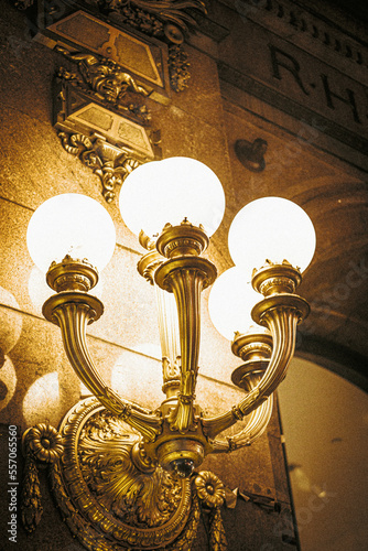 NYC Golden Vintage Lights