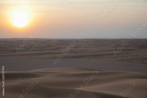 Wahiba Sands  desert of Oman