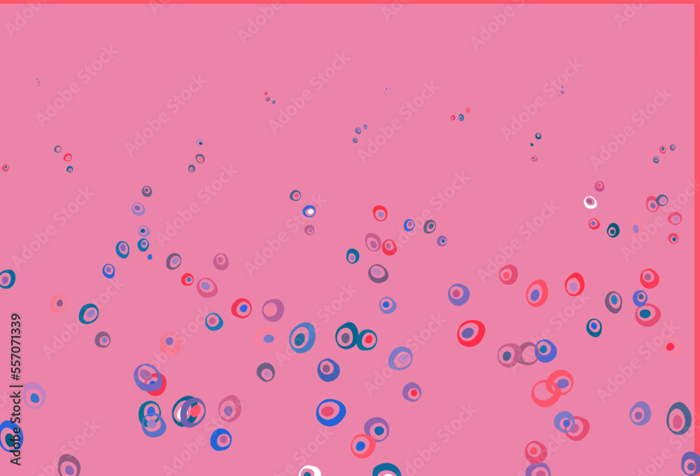 Light Blue, Red vector template with circles. Light Blue, Red vector template with circles.