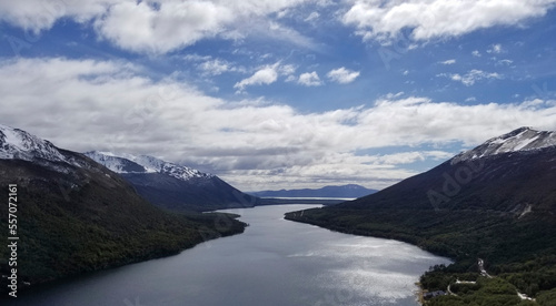 lake in the mountains in Ushuaia © Vanesa