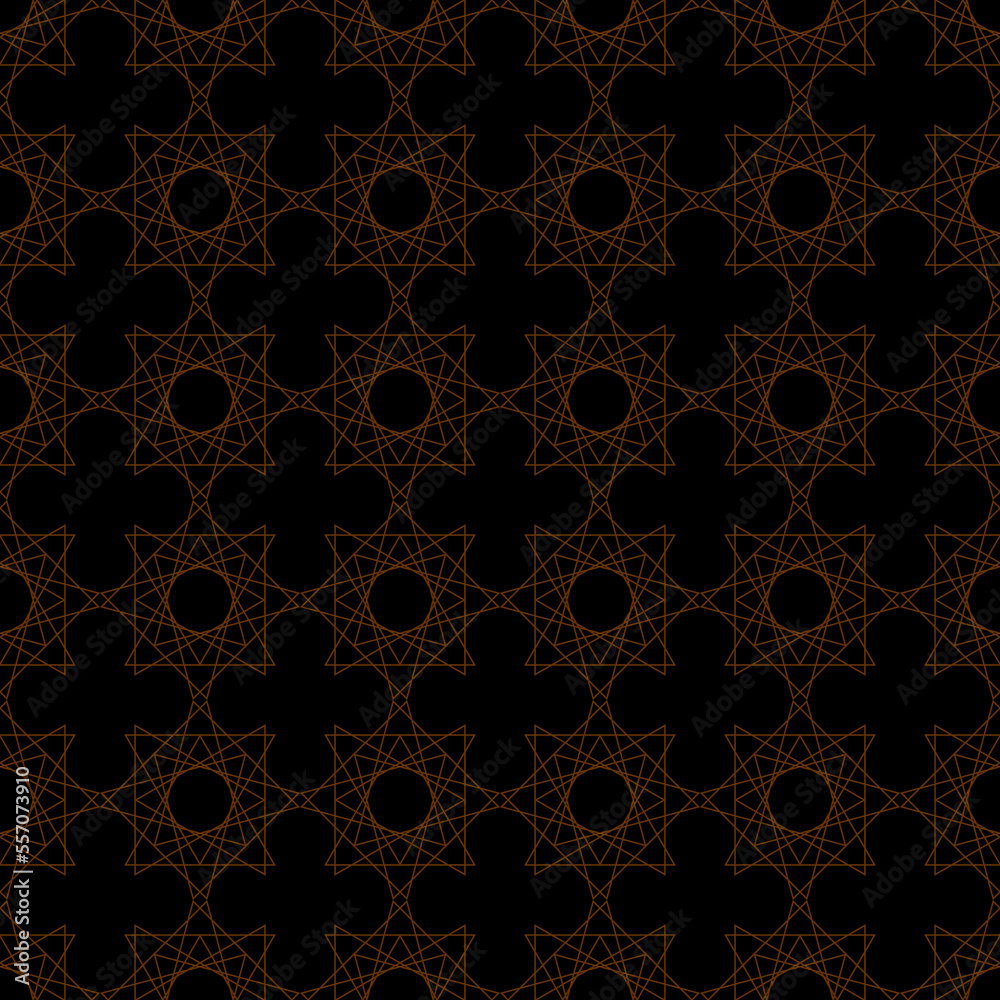 Dark Pattern with crossing thin lines. Abstract geometric texture Dark Brown Black Seamless linear pattern Textile Fabric design wrapping Vector illustration Textile swatch Background Line EPS10 Print