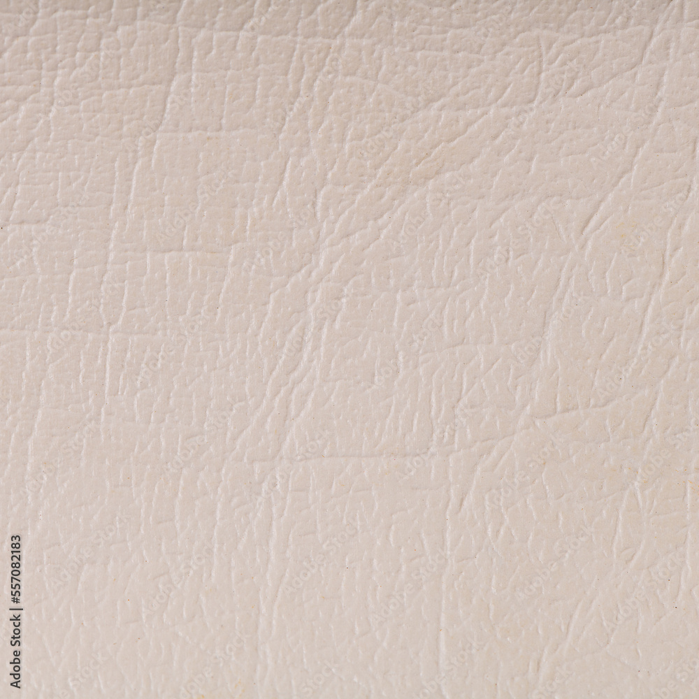 White leatherette texture background