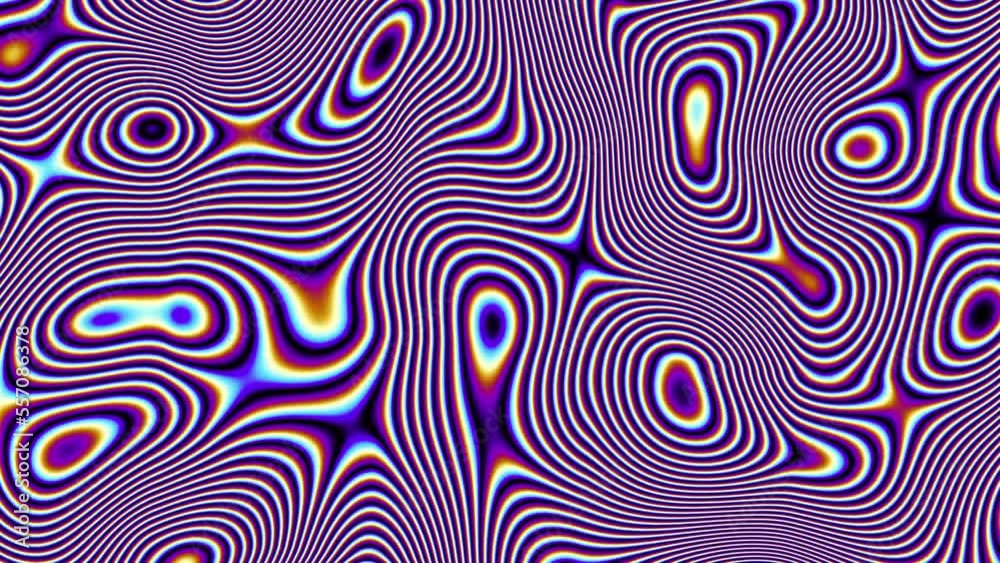 Seamless abstract wavy background for loop playback. 4k video Seamless abstract wavy background for loop playback. 4k video