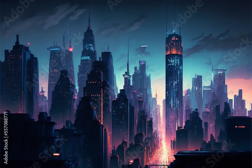 Future technology city