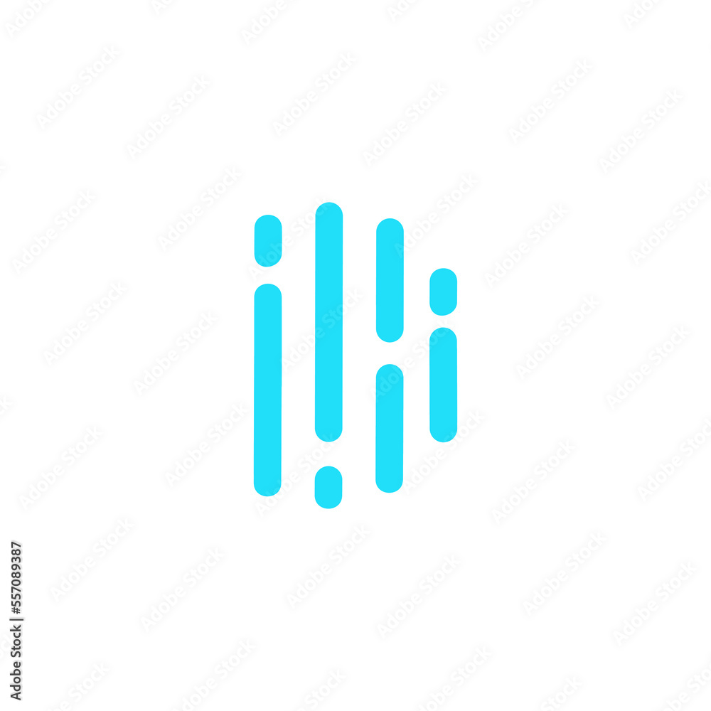 data pixel logo design vector sign