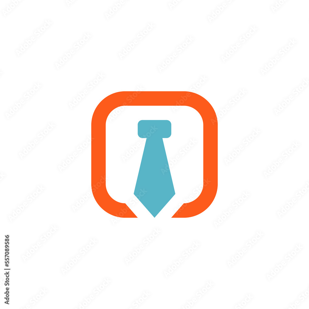 tie square logo design vector sign tie square logo design vector sign