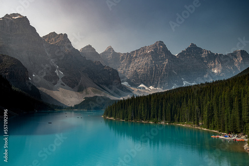 Lake Moraine at Alberta, Canada © eranda