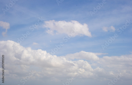 blue sky white cloudscape beauty nature