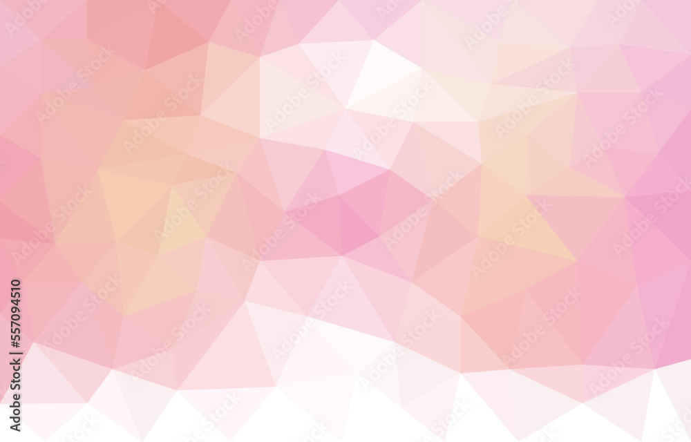 Pastel Pink Triangular Triangulation Polygon Design Background Pastel Pink Triangular Triangulation Polygon Design Background