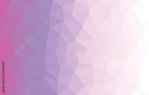 Fototapeta Naklejka Na Ścianę i Meble -  Purple Pink Triangular Triangulation Polygon Design Background