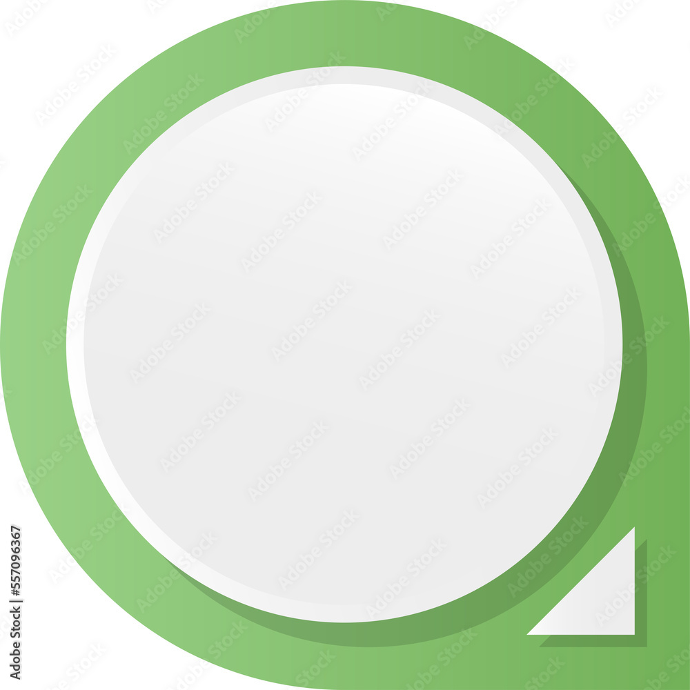 Green round button, vector web design button Green round button, vector web design button