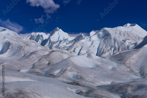 Detail of Perito Moreno Glacier, Los Glaciares National Park, Patagonia, Argentina.