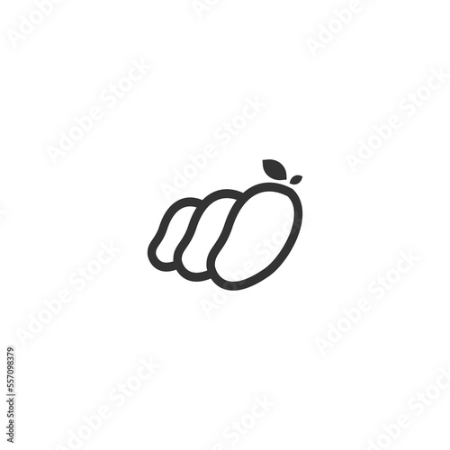magga hairline logo and icon