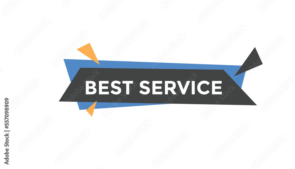 Best service button web banner templates. Vector Illustration
Best service button web banner templates. Vector Illustration