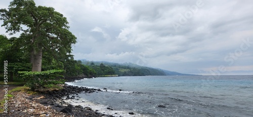 Breathe taking view from Sao Tome Island